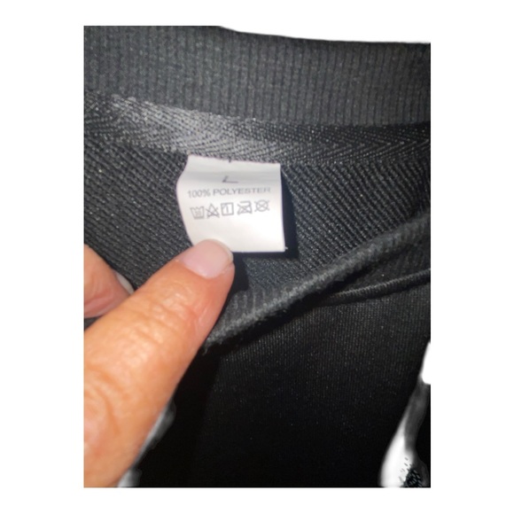 Bebe Women's Black Logo Crewneck Sweater - Picture 5 of 6